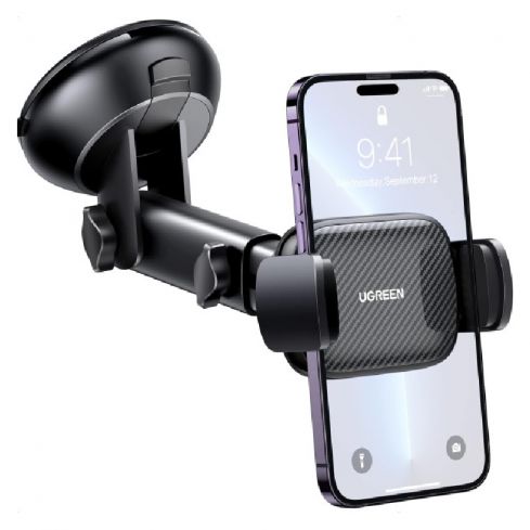 Ugreen LP200 Gravity Phone Holder With Suction Cup - Black