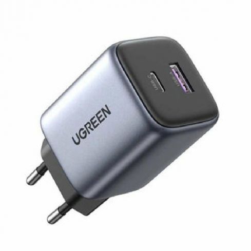 Ugreen CD350 Nexode 2-Port GaN Fast Charger, 35W - Space Grey