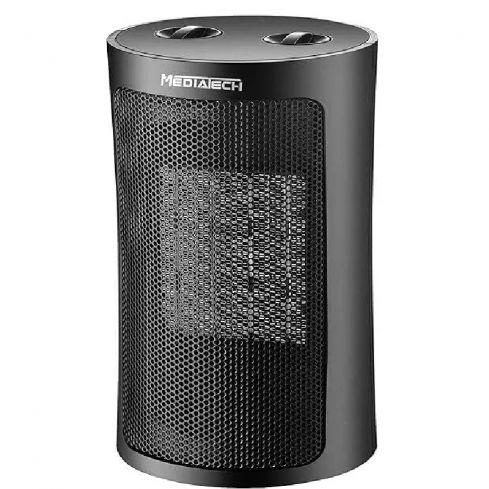 Media Tech Ceramic Heater, 1500 Watt, MT-002 - Black