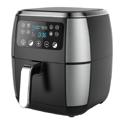 MediaTech Air Fryer, 1800 Watt, 7.2 Liters, Touch Digital Display, MT-AF1000 - Black