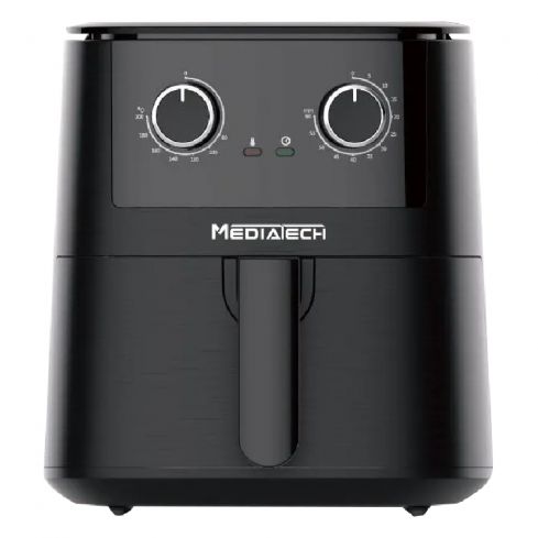 MediaTech Air Fryer, 1800 Watt, 7.2 Liters, Touch Digital Display, MT-AF2000 - Black