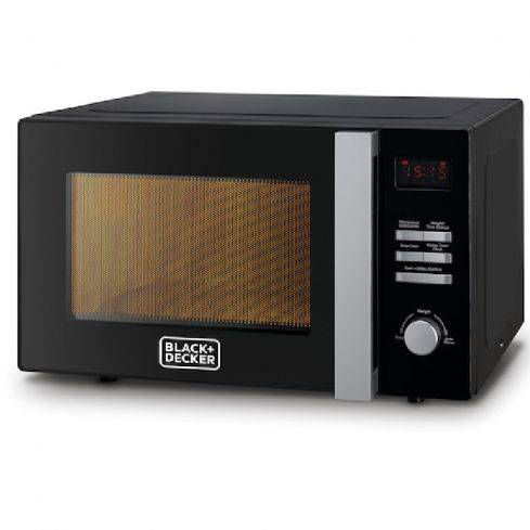 Black&Decker Microwave Oven with Grill, 28L , MZ2800PG - Black