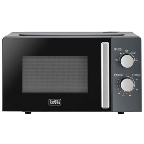 Black&Decker Microwave, 20 Litre, 700 Watt, MZ2015P - Black