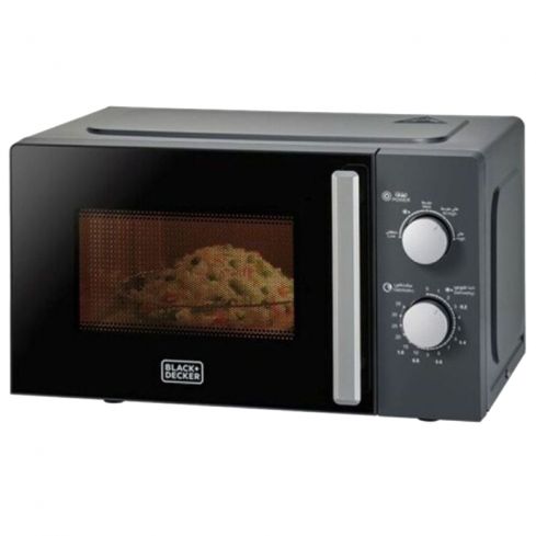 Black&Decker Microwave, 20 Litre, 700 Watt, MZ2015P - Black