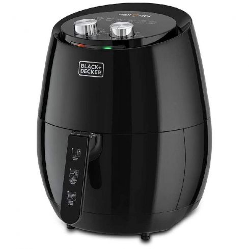 Black&Decker Air Fryer, 1500W, 4.5L, AF350 - Black