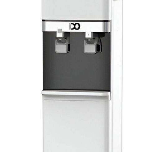 IDO Water Dispenser With Refrigerator, 2 Taps (Cold & Hot), WD100NC-WH - White