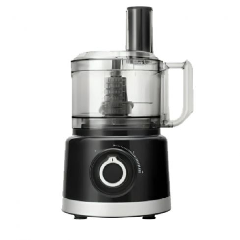 IDO Food Processor, 1000 Watt, 25 Functions, 1.5 Liter, FP1000-BK - Black