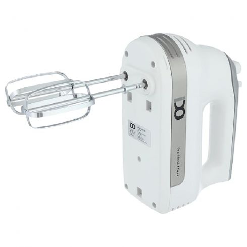 IDO Hand Mixer, 500 Watt, 5 Speeds, HM500-WH - White 