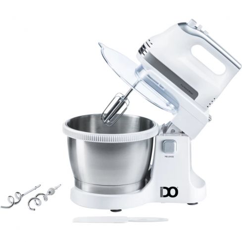 IDO Stand Mixer, 500 Watt, 3.5 Liters, 5 Speeds, MB500-WH - White 