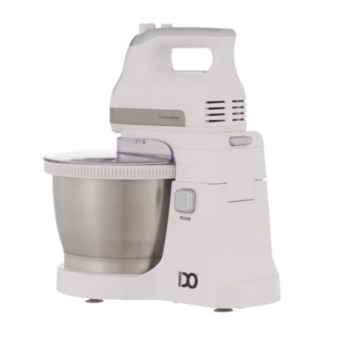 IDO Stand Mixer, 500 Watt, 3.5 Liters, 5 Speeds, MB500-WH - White 