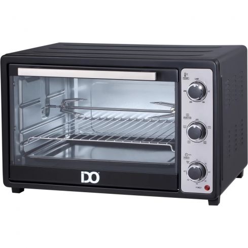 IDo Electric Oven, 45 Liters, with Grill and Fan, 1800 Watt, TO45SG-BK - Black