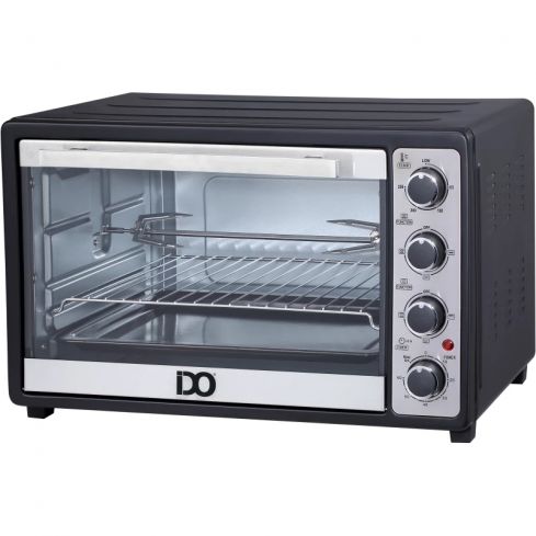 IDo Electric Oven, 50 Liters, with Grill and Fan, 2000 Watt, TO50SG-BK - Black