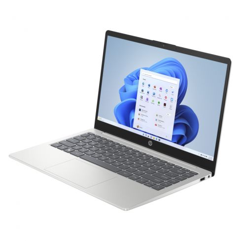 أتش بي 14-em0006ne لابتوب، معالج AMD Ryzen 5 7520U، كارت شاشة AMD Radeon™، رامات 8 جيجابايت، 512 جيجابايت SSD، شاشة 14 بوصة FHD، نظام تشغيل ويندوز 11 - فضي