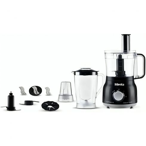 Mienta Food Processor, 800W, FP14922B - Black