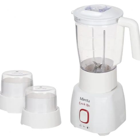 Mienta Electric Blender, 400 Watt, 1.5 Liter, BL1261A - White