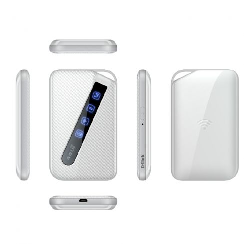 D-Link 4G LTE Portable Wireless Mobile Router, DWR-930M - White