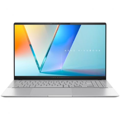 ASUS Vivobook S15 S5507QA-MA037W Laptop, Snapdragon® X Plus X1P 42100, Qualcomm® Adreno™ GPU, 16GB Ram, 512GB SSD, 15.6" OLED, Win11 - Cool Silver