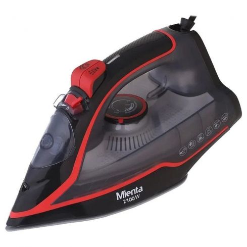 Mienta Steam Iron, 2100 Watt, SI181438D - Black&Red