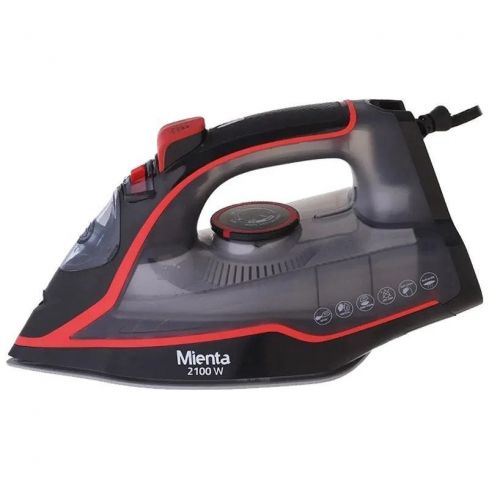 Mienta Steam Iron, 2100 Watt, SI181438D - Black&Red