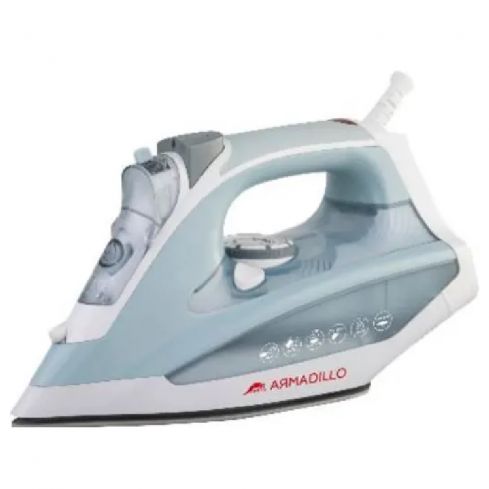 Armadillo Steam Iron, 2200W, Ceramic Soleplate, ARM-SDA-IRN-GRY-0001 - Grey