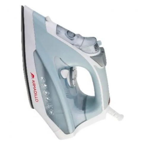 Armadillo Steam Iron, 2200W, Ceramic Soleplate, ARM-SDA-IRN-GRY-0001 - Gray