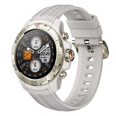 Mibro GS Explorer Smart Watch, Amoled, 1.32 Inch - White