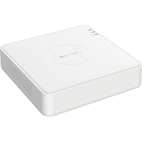 هيكفيجن أكيوسنس مسجل فيديو رقمي، 4 قنوات، دقة 1080 بكسل، 1U H.265، iDS-7104HQHI-M1/S - أبيض