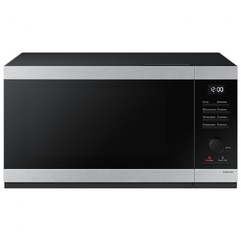 Samsung Microwave, 40 Liters, 900 Watts, Digital Screen, Grill, MG40DG5524ATSG - Black&Silver