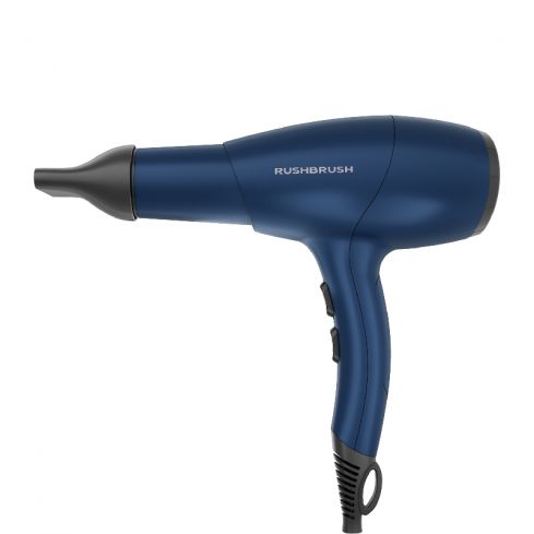 Rush Brush D3 Ultra Hair Dryer, 2400 Watt - Navy Blue