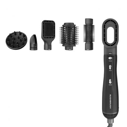 Rush Brush +6 Air Styler, 1300 Watts - Black