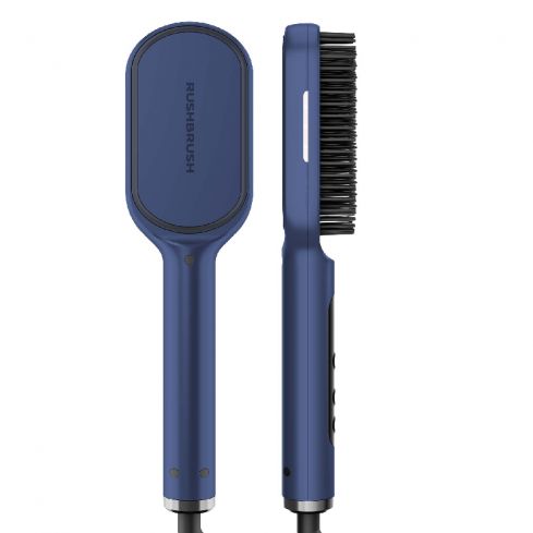 Rush Brush S3 Infra Digital Hair Brush, 60-230°C - Navy Blue