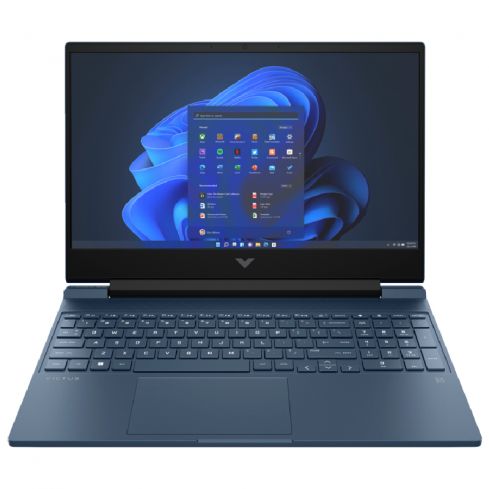  HP Victus لابتوب ألعاب، معالج Intel® Core™ i7-13700H، رامات 16 جيجابايت، 512 جيجابايت SSD، بطاقة رسومات NVIDIA® GeForce RTX™ 4050 سعة 6 جيجابايت، 15.6 بوصة FHD، ويندوز 11، 15-fa1109ne - أزرق