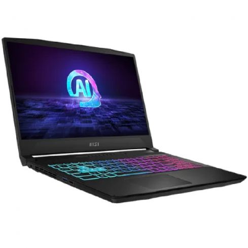 MSI Katana A15 AI B8VF لابتوب للألعاب ، معالج AMD Ryzen™ 9 8945HS، رامات 16 جيجابايت، 512 جيجابايت SSD، بطاقة رسومات NVIDIA® GeForce RTX™ 4050 (6 جيجابايت)، شاشة 15.6 بوصة FHD - رمادي