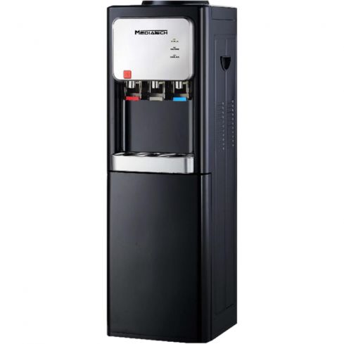  ميديا ​​تك مبرد مياه، ٣ صنابير، تحميل علوي، MT-WD2523D - أسود