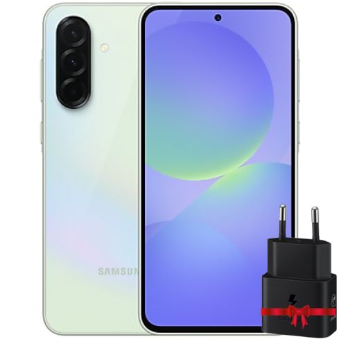 Samsung Galaxy A36 5G, 8GB Ram, 256GB - Awesome Lime + Samsung 25Watt Adapter