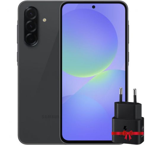 Samsung Galaxy A36 5G, 8GB Ram, 128GB - Awesome Black + Samsung 25Watt Adapter