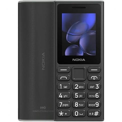 نوكيا 108 ثنائي الشريحة، TA-1627 - أسود