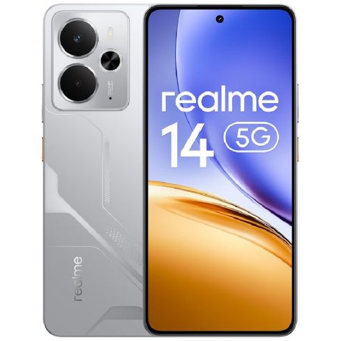 Realme 14 5G, 12GB Ram, 256GB - Mecha Silver