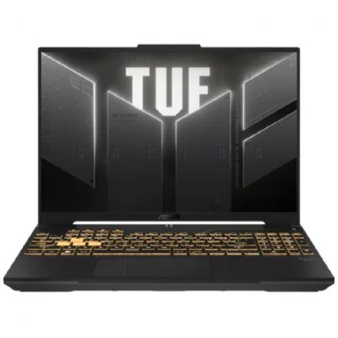 أسوس TUF F16 لابتوب للألعاب، Intel® Core™ i7-13620H، رامات 16 جيجابايت، 512 جيجابايت SSD، NVIDIA® GeForce RTX™ 4050، شاشة 16.0 بوصة FHD+، ويندوز 11، FX607VU-RL007W - رمادي