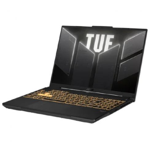 أسوس TUF F16 لابتوب للألعاب، Intel® Core™ 5 210H، رامات 8 جيجابايت، 512 جيجابايت SSD، NVIDIA® GeForce RTX™ 4050، شاشة 16.0 بوصة FHD+، ويندوز 11، FX607VU-RL805W - رمادي