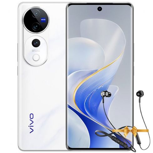 فيفو V40 رامات 12 جيجا, 256 جيجابايت - أبيض