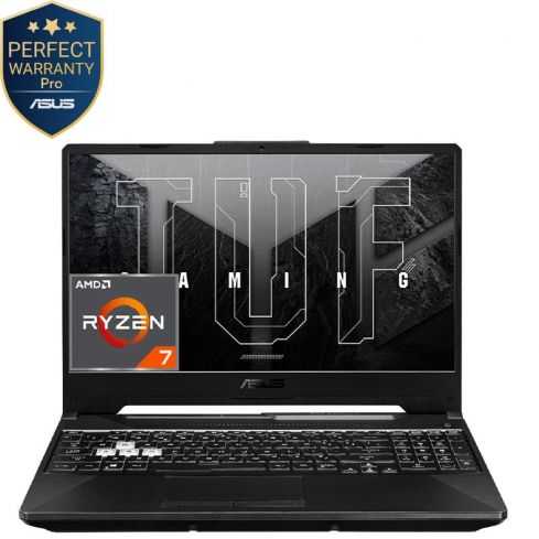 Asus TUF Gaming A15 FA506NCR-HN007W - AMD Ryzen 7-7435HS , 8GB RAM , 512GB SSD , RTX 3050 4GB , 15.6'' FHD , Win11 - Black