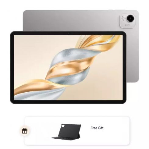 هونر باد X9a، رامات 8 جيجابايت ، 128 جيجابايت، LTE - رمادي مع جراب قابل للطي