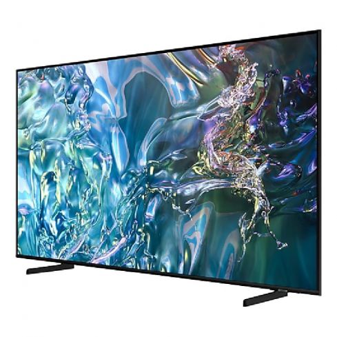 سامسونج تلفزيون الذكي 50 بوصة 4K UHD QLED مع جهاز استقبال مدمج، 50Q60D - أسود