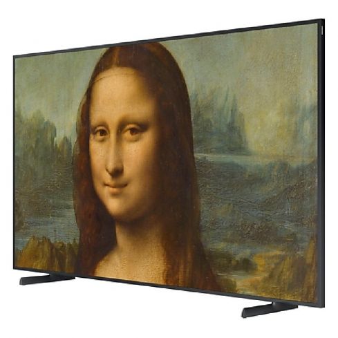 سامسونج ذا فريم تلفزيون سمارت، 55 بوصة، 4K، QLED، 138 سم، QA55LS03BAU - أسود