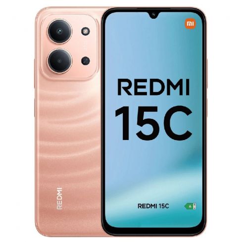 شاومي ريدمي 15C، رامات 6 جيجابايت، 128 جيجابايت - برتقالي