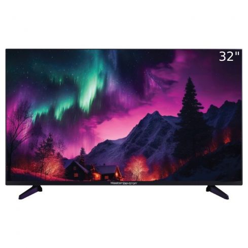 Master Electron Smart Android TV, 32 Inch, Frameless, LED, ME-6600SA - Black