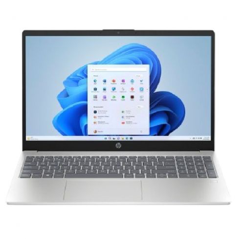 أتش بي 15-fd2001ne لابتوب، Intel Core Ultra 7-255U، رامات 16 جيجابايت، 1 تيرابايت، معالج رسومات Intel، 15.6 بوصة عالية الدقة، ويندوز 11 - فضي