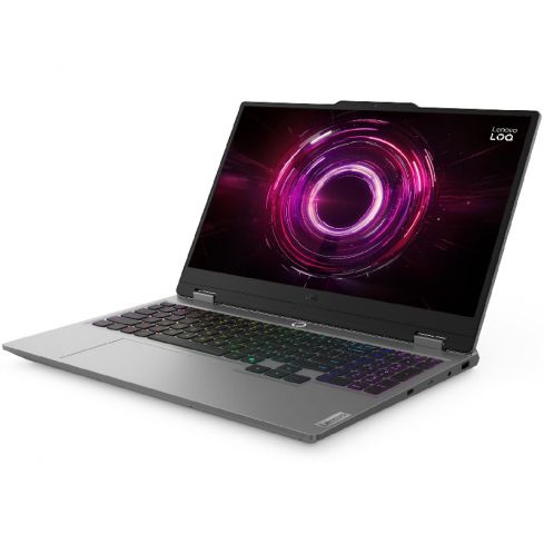 لينوفو LOQ لابتوب، AMD Ryzen™ 7 250، رامات 16 جيجابايت، SSD 512 جيجابايت، NVIDIA® GeForce RTX™ 5050 8 جيجابايت، شاشة 15.6 بوصة عالية الدقة، 83JG002BED - رمادي