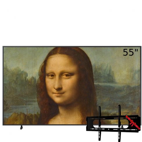 Samsung The Frame Smart TV, 55", 4K, QLED, 138CM, QA55LS03BAU - Black